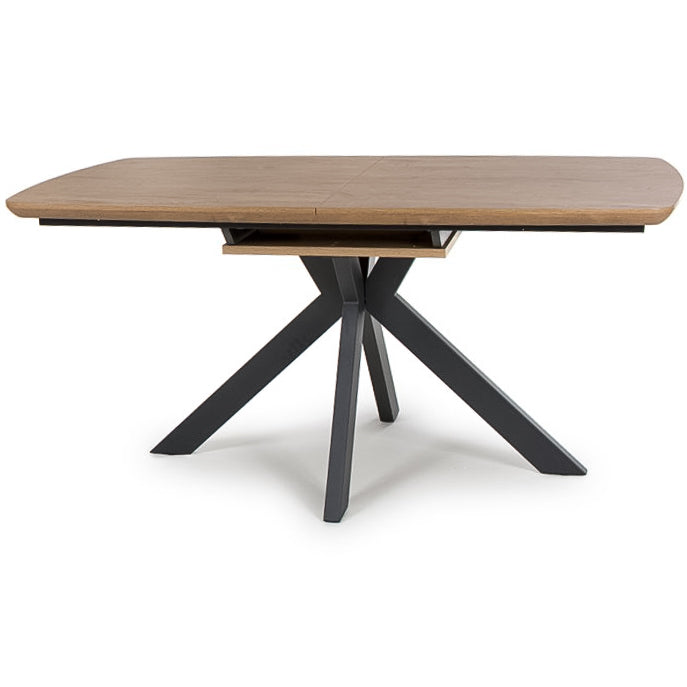 Fiji - Rustic Oak Extension Dining Table 1600-2000