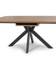 Fiji - Rustic Oak Extension Dining Table 1600-2000