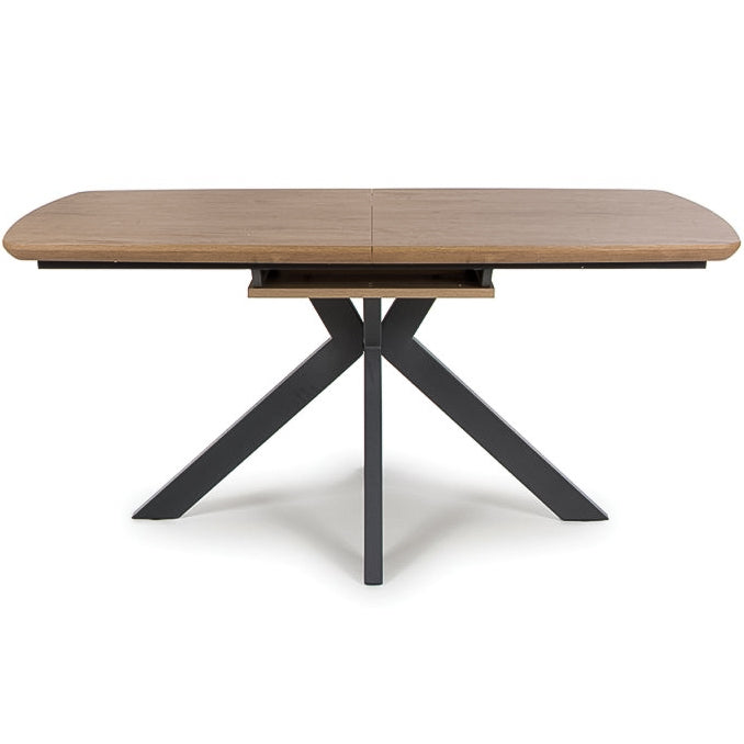 Fiji - Rustic Oak Extension Dining Table 1600-2000