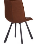 Sina - Brown Faux Leather Dining Chair