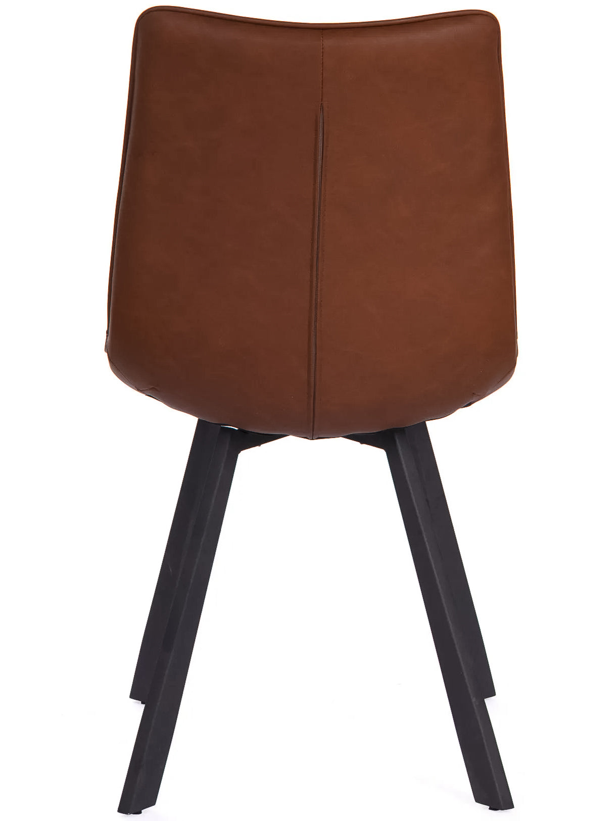 Sina - Brown Faux Leather Dining Chair