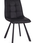 Sina - Black Faux Leather Dining Chair