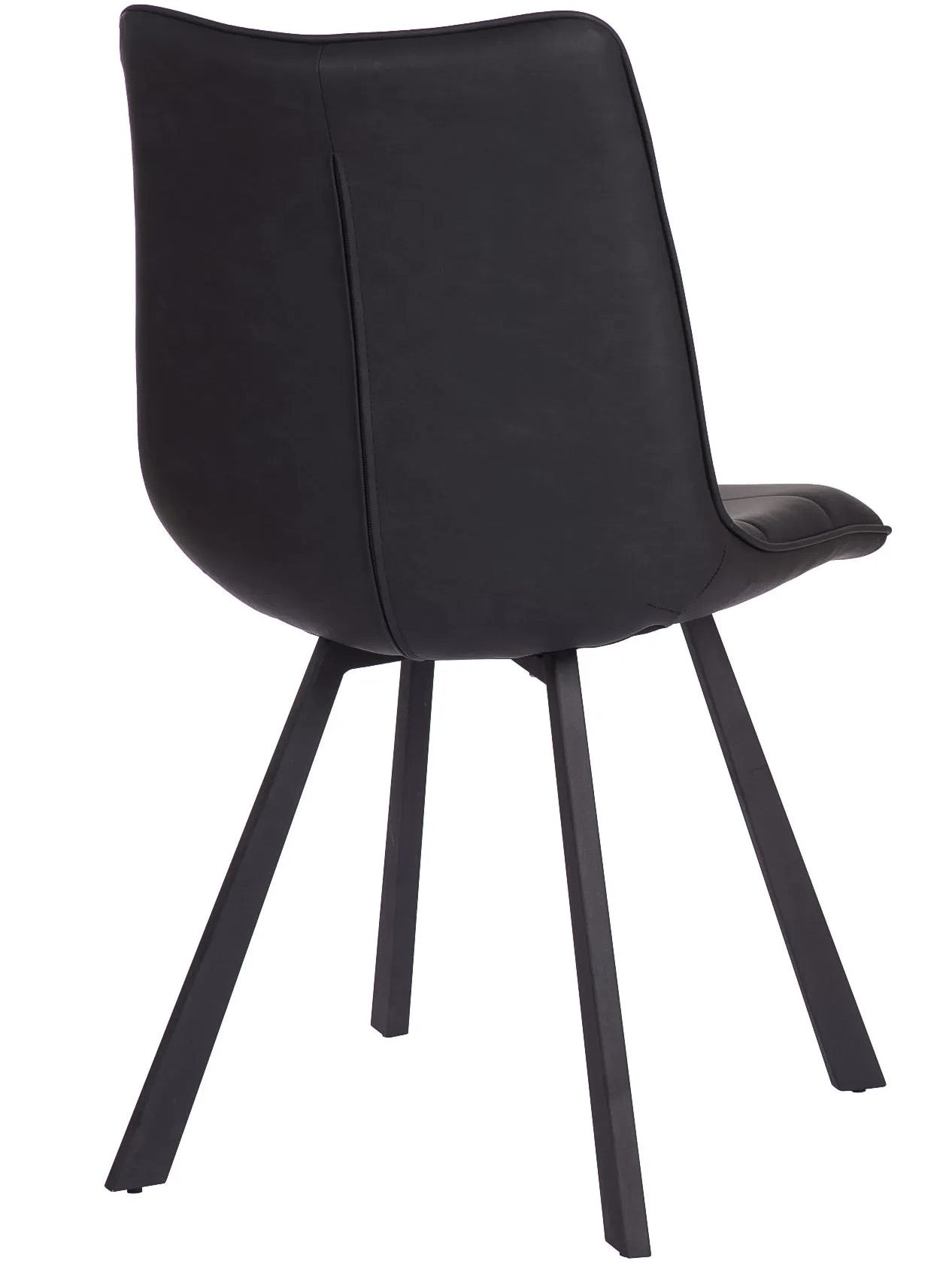 Sina - Black Faux Leather Dining Chair
