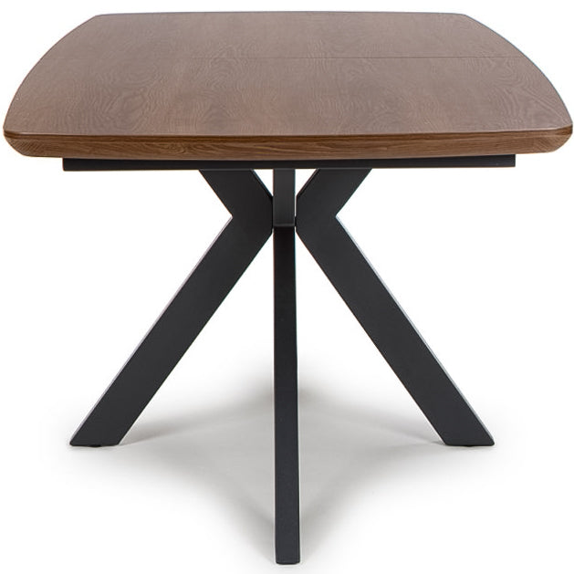 Fiji - Smoked Oak Extension Dining Table 1600-2000