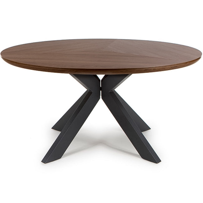 Fiji - Smoked Oak Round Dining Table