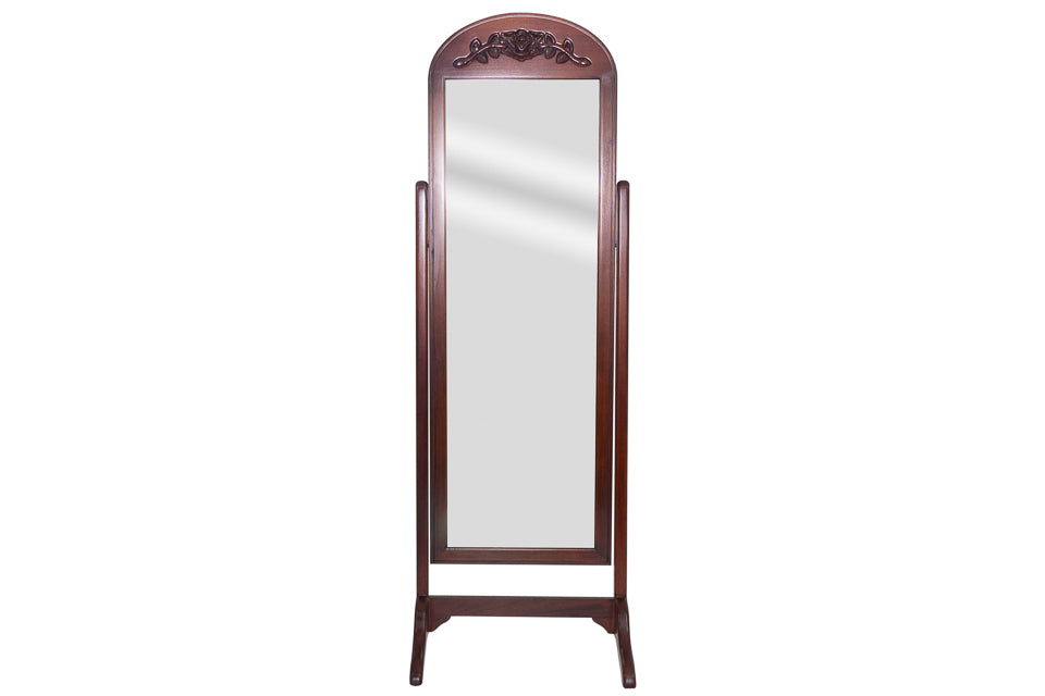 Woodford - Mahogany Cheval Mirror