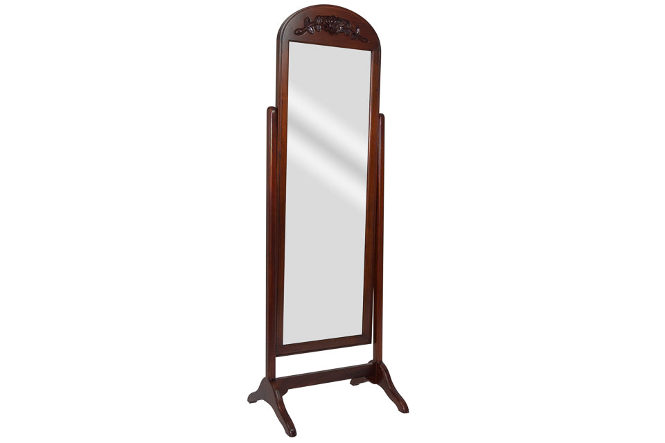 Woodford - Mahogany Cheval Mirror