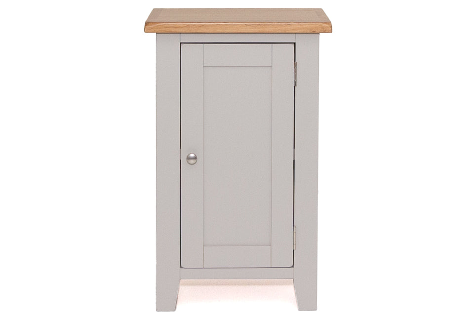 Alexa - Taupe 1 Door Sideboard (Cupboard)