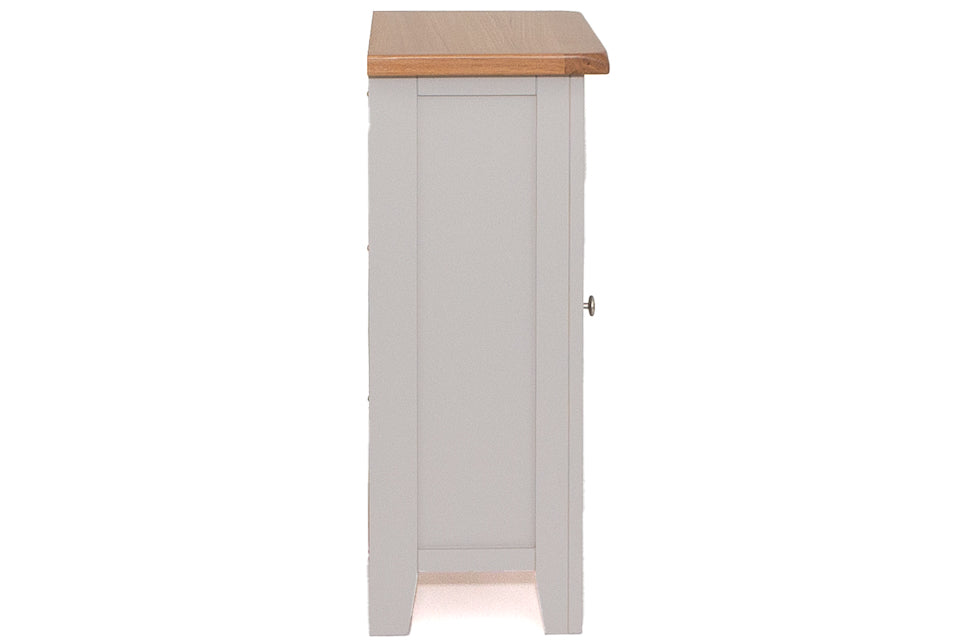 Alexa - Taupe 1 Door Sideboard (Cupboard)