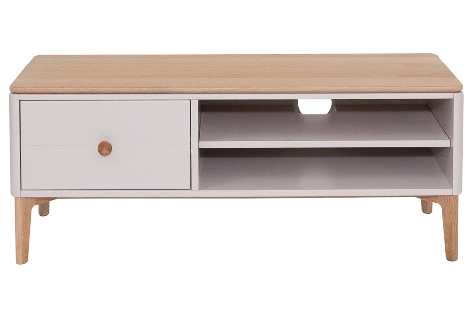 Ardagh - Taupe And Oak Tv Entertainment Unit
