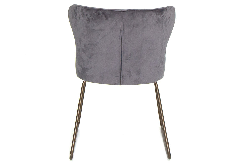Aria - Grey Fabric Dining Chair
