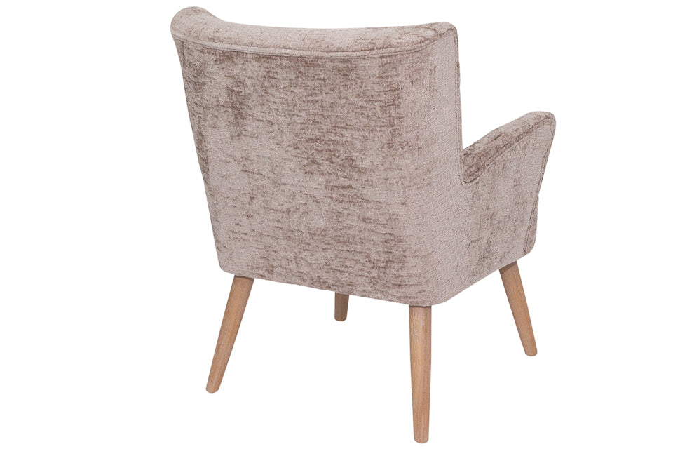 Avoca - Cream Fabric Accent Armchair