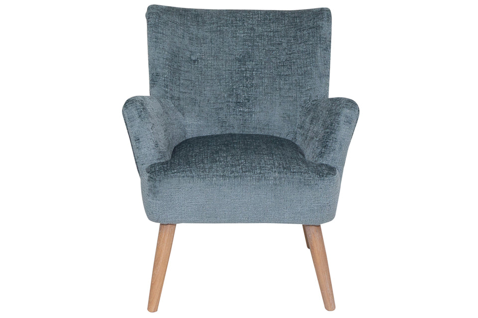 Avoca - Green Fabric Accent Armchair