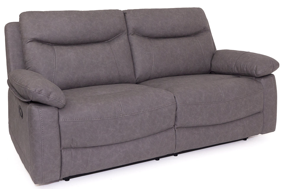 Angelo Grey Fabric 2.5 Seater Recliner