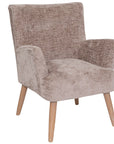 Avoca Cream Fabric Accent Armchair