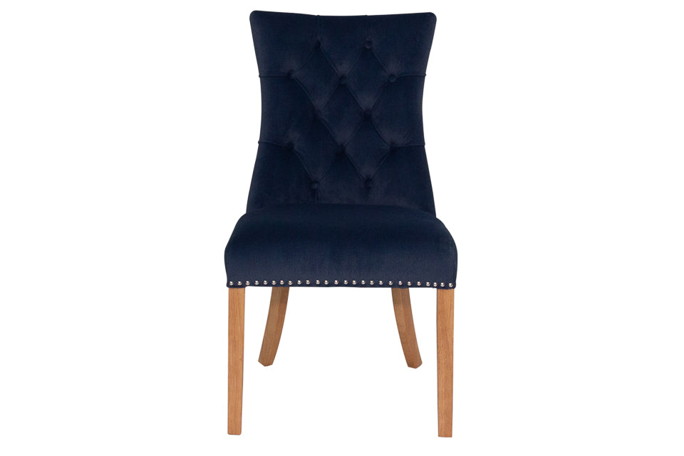 Balreask - Blue Fabric Dining Chair