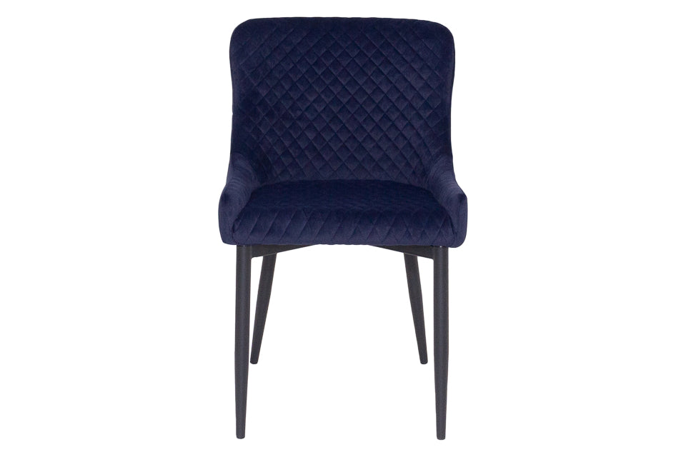 Bellini - Blue Fabric Dining Chair