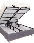 Benito - Grey 5Ft King Bed Frame