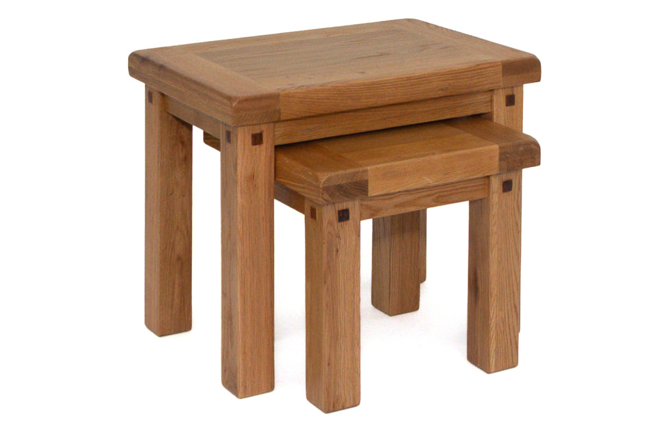 Bewley - Oak Nests Of Tables