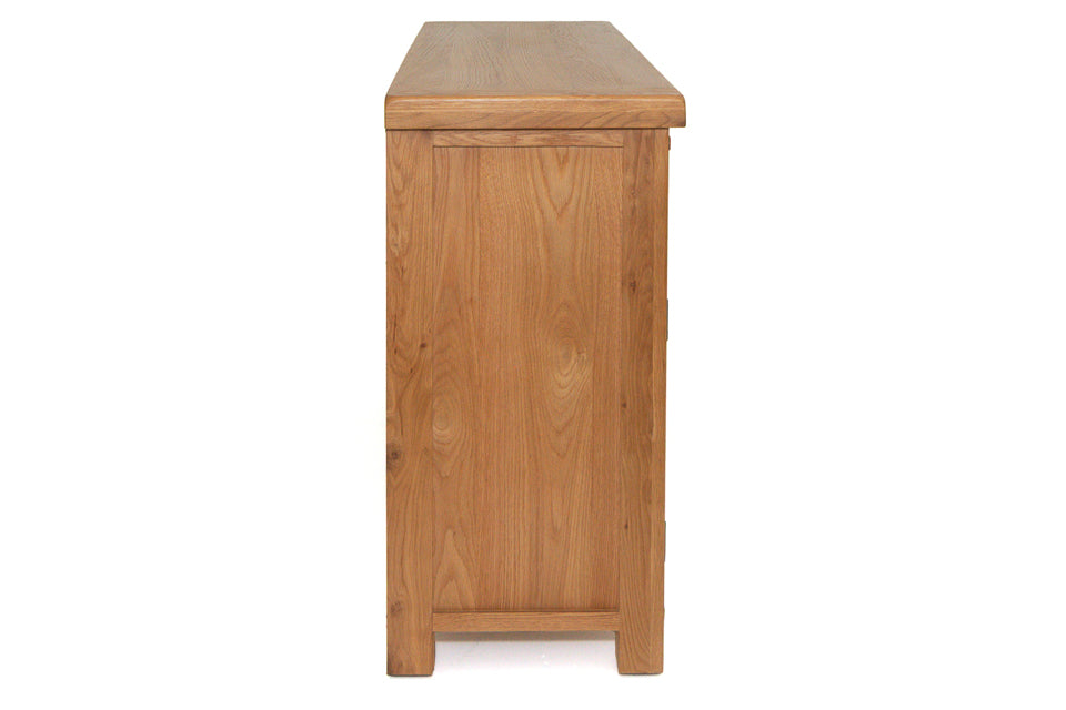 Bewley - Oak 3 Door Sideboard With 3 Drawers