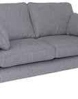 Bianca - Grey Fabric  2 Seater Sofa