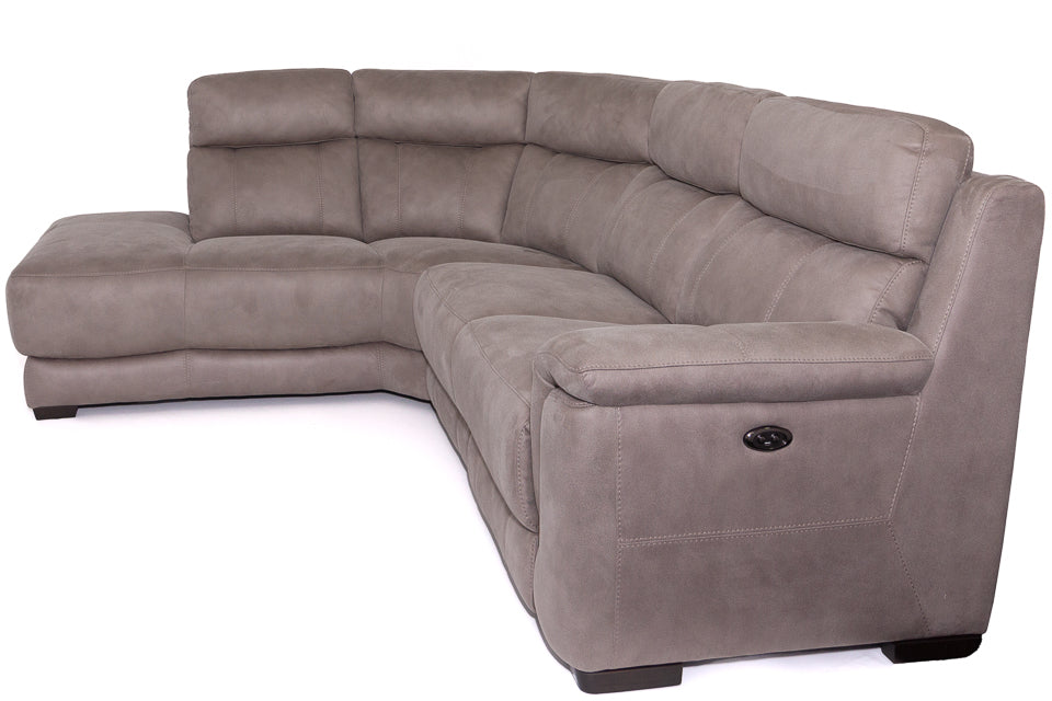 Boland - Fabric Power Recliner Corner Sofa