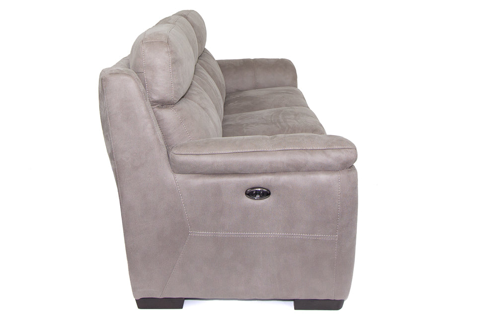 Boland - Fabric 3 Seater Power Recliner Sofa