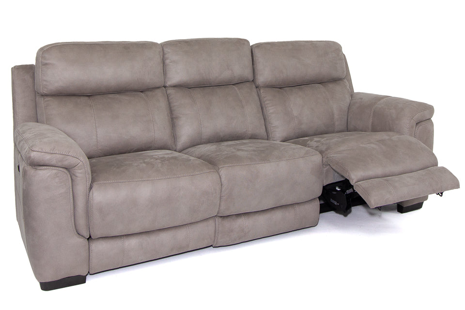 Boland - Fabric 3 Seater Power Recliner Sofa