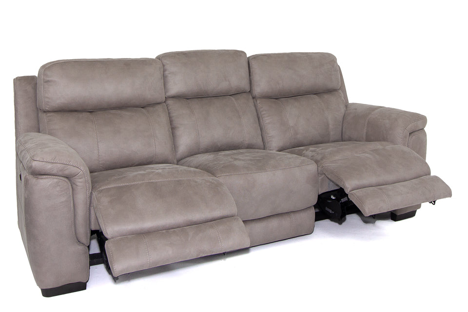 Boland - Fabric 3 Seater Power Recliner Sofa