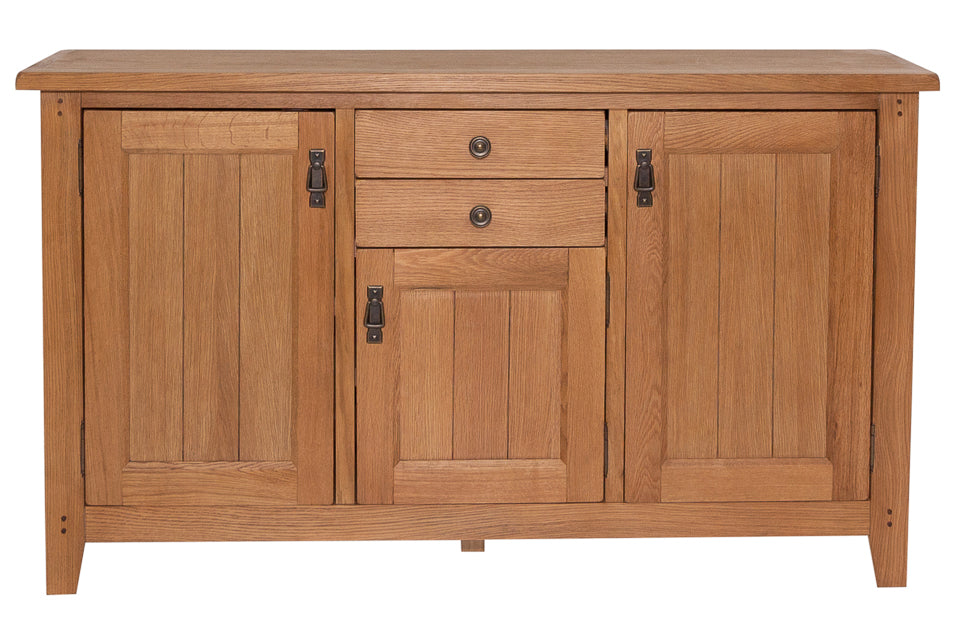 Bray - Oak 3 Door Sideboard With 2 Drawers