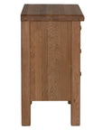 Bryant - Oak 3 Drawer Bedside Locker