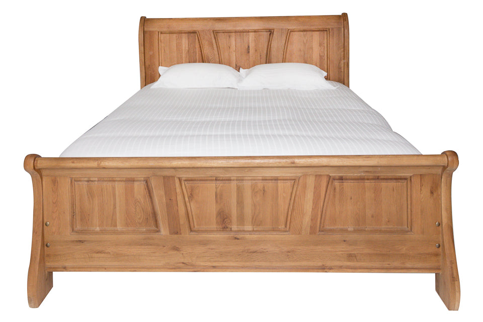 Cabrini - Oak 6Ft Super King Bed Frame