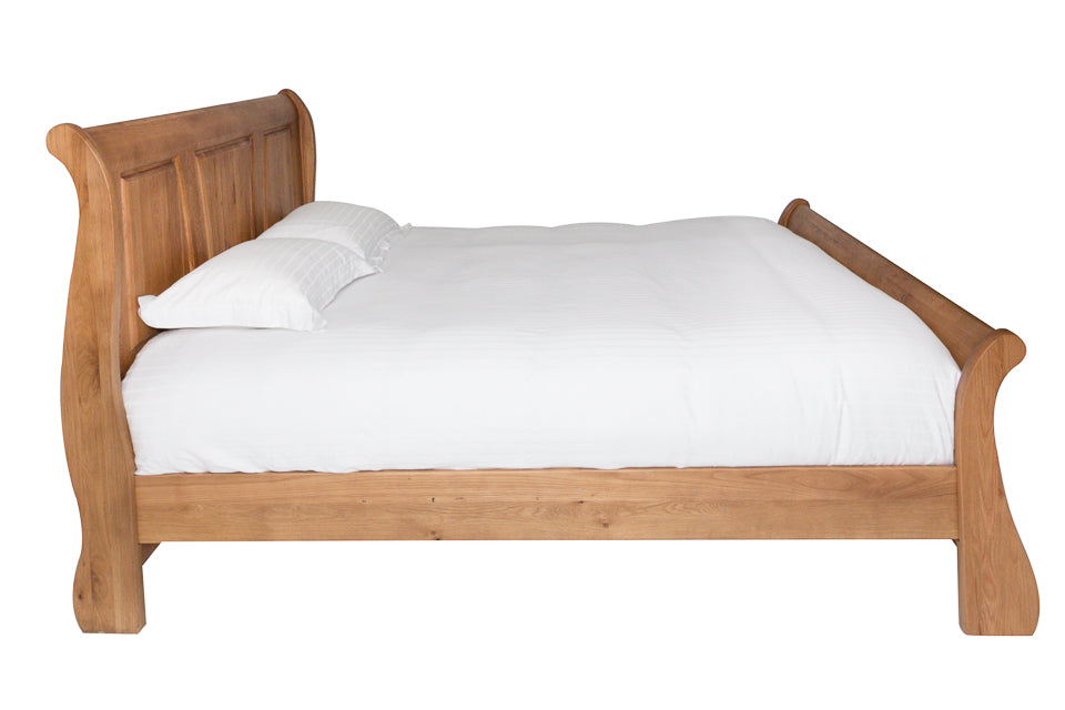 Cabrini - Oak 5Ft King Bed Frame