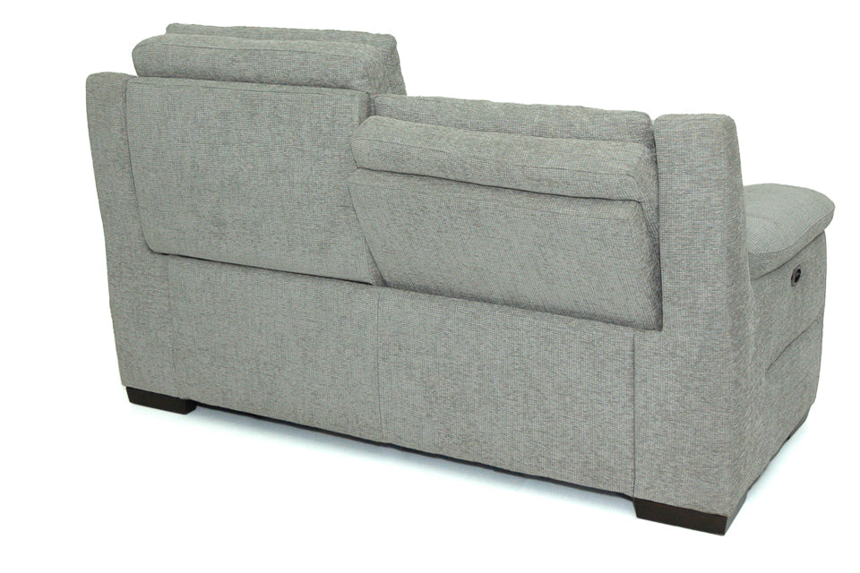 Caesar - Taupe Fabric 2 Seater Recliner Sofa