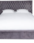 Camelot - Grey Fabric 5Ft King Bed Frame