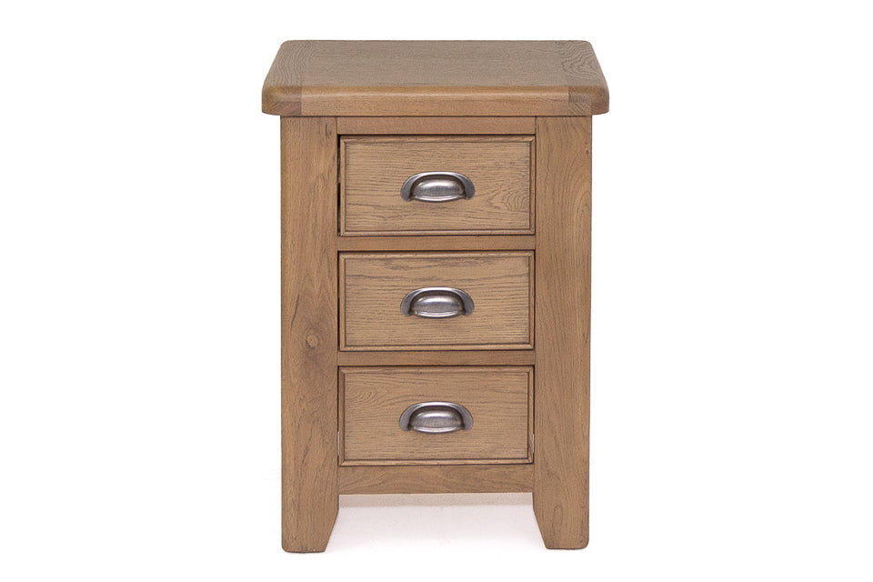 Cardiff - 3 Drawer Bedside Locker