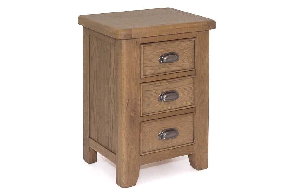 Cardiff - 3 Drawer Bedside Locker