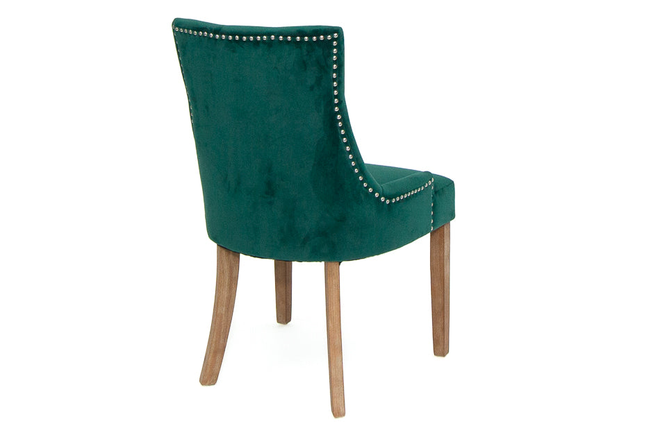 Cassidy - Green Fabric Dining Chair