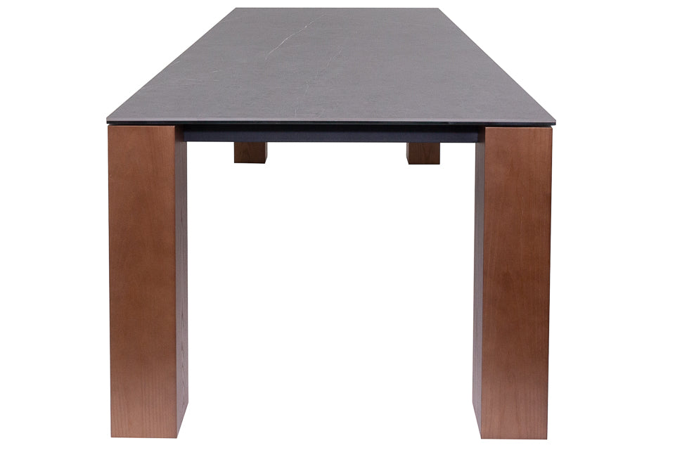 Castello - Grey Ceramic And Wood Dining Table 240Cm