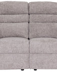 Comfi Sit - Grey Fabric 2 Seater Recliner Sofa