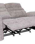 Comfi Sit - Grey Fabric 2 Seater Recliner Sofa