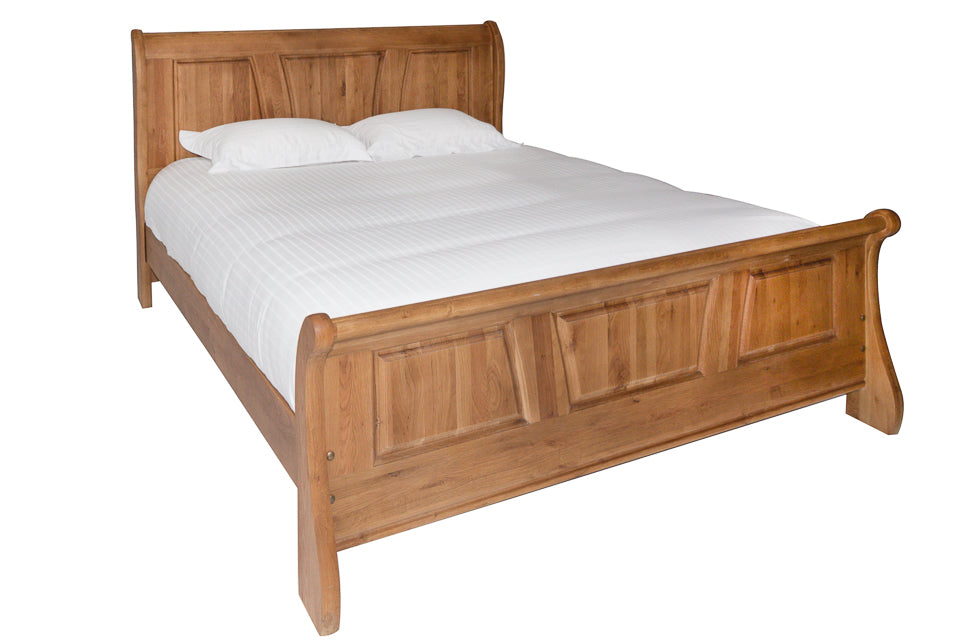 Cabrini Oak 5 Foot King Bed Frame