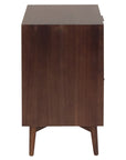 Dalkey - Walnut 3 Drawer Bedside Locker