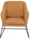 Dara - Yellow Fabric Accent Armchair