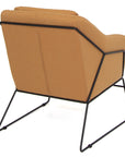 Dara - Yellow Fabric Accent Armchair