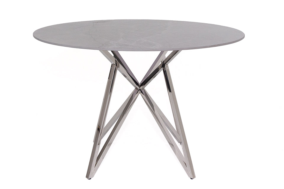 Downey Pura Stone Round Dining Table