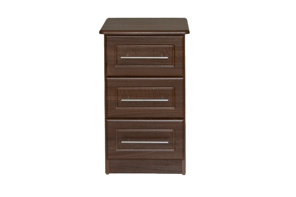 Eden - 3 Drawer Bedside Locker