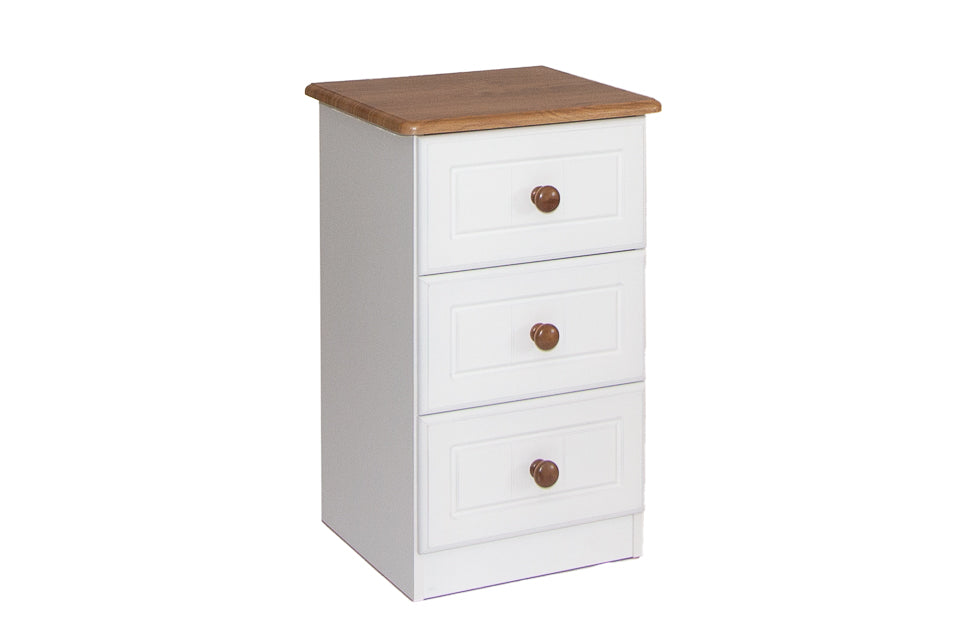 Eden - 3 Drawer Bedside Locker