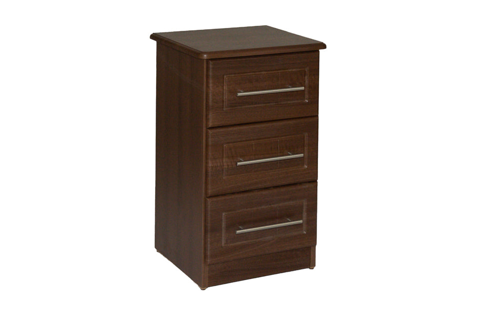 Eden - 3 Drawer Bedside Locker