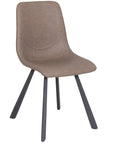 Faro - Cream Faux Leather Dining Chair
